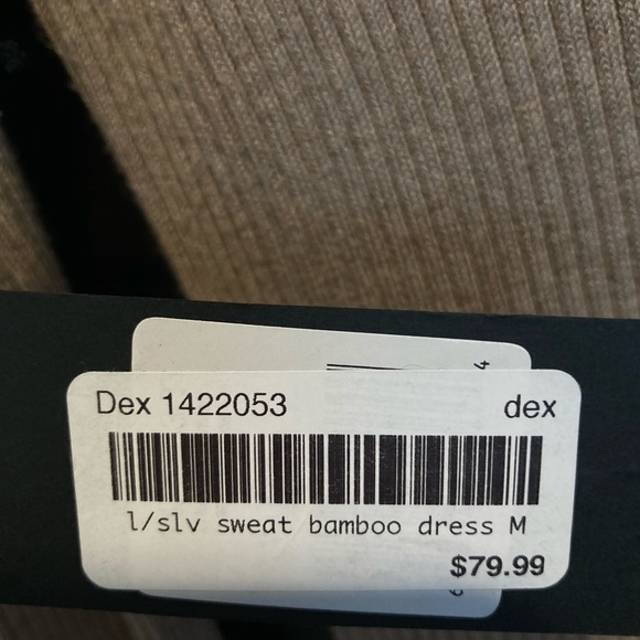 Dex Sweater Maxi Dress Bamboo NEW - Picture 6 of 6